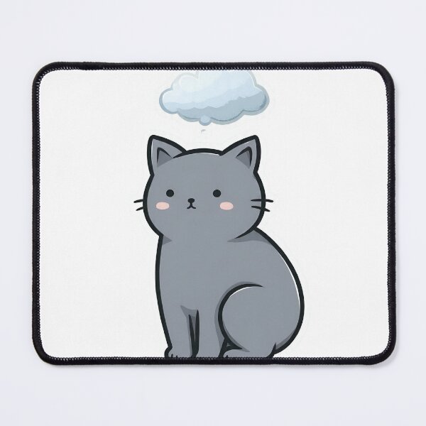 Item preview, Overthinking Cat designed and sold by Print75.