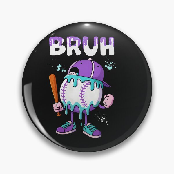 Item preview, Baseball Ice Cream Drip Youth Bruh Baseball for Girls & Boys  designed and sold by FrankIsabel.