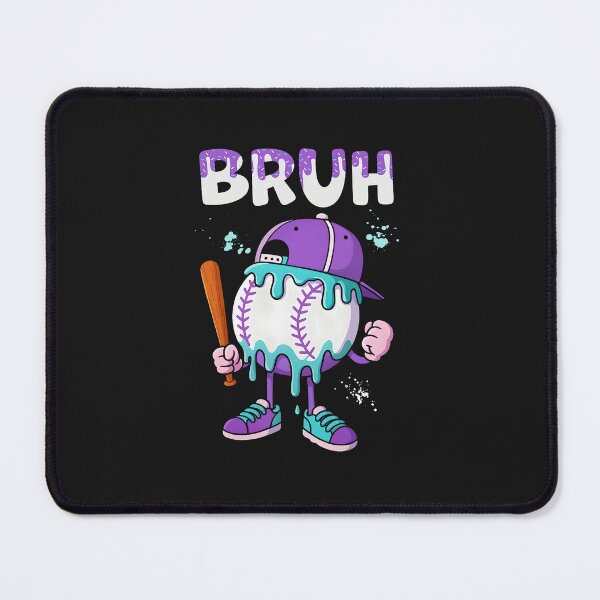 Item preview, Baseball Ice Cream Drip Youth Bruh Baseball for Girls & Boys  designed and sold by FrankIsabel.