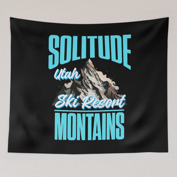 Item preview, Ski Resort Solitude / Ski Resort Blue Mountain  designed and sold by TheEndDesign.