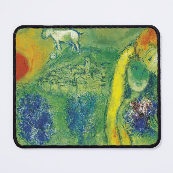 Item preview, Couple Love Chagall designed and sold by Kimmomaki.