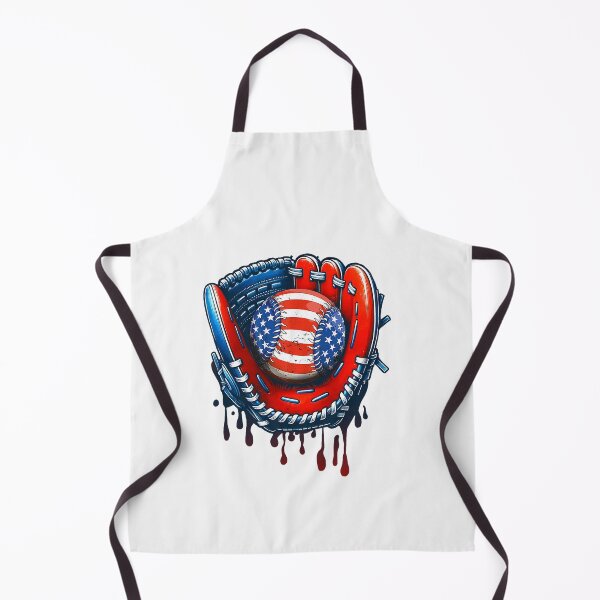 Item preview, 4th of July Red White and Blue Baseball Ice Cream Drip Boys  designed and sold by FrankIsabel.