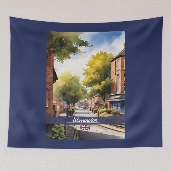 Item preview, Warrington UK Travel designed and sold by Thistle-TShop.