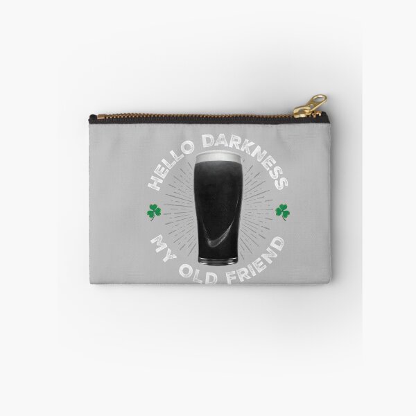 Item preview, Hello Darkness My Old Friend, Funny St Patrick's Day Stout designed and sold by KathieFaugh.