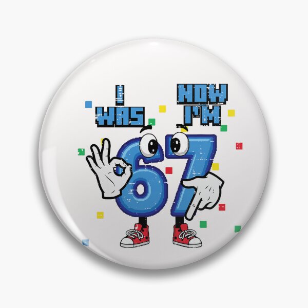 Item preview, 7th Birthday I was 6 Now Im 7 Hands 67 Meme Boys Kids Youth  designed and sold by FrankIsabel.