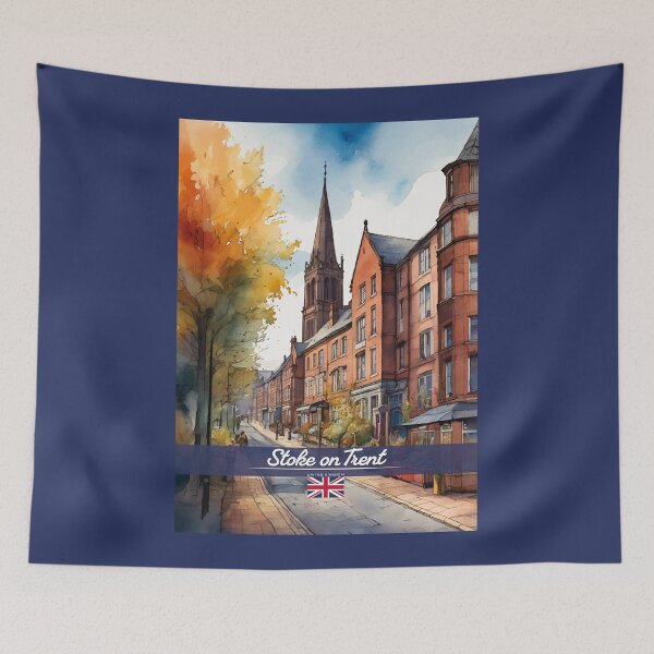 Item preview, Stoke on Trent UK Travel designed and sold by Thistle-TShop.