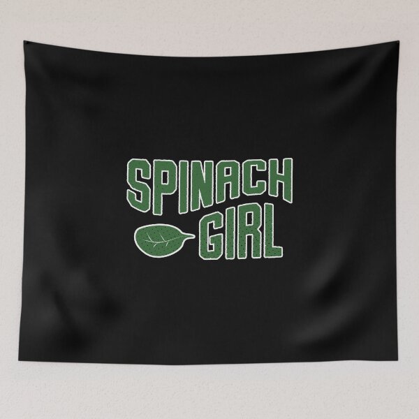 Item preview, Veggie Spinach Girl Green Fan designed and sold by oberdoofus.