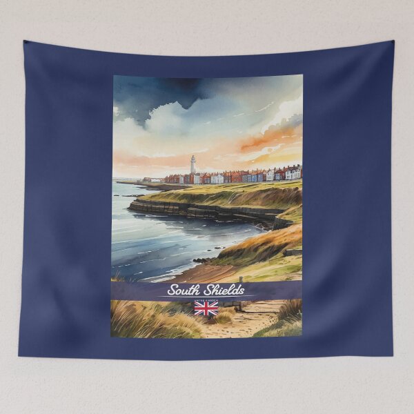 Item preview, South Shields UK Travel designed and sold by Thistle-TShop.
