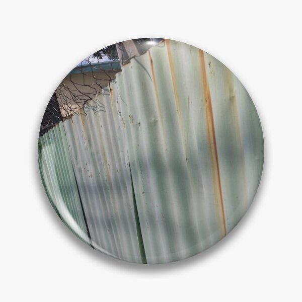Item preview, Rusty Metallic Fence designed and sold by ROSE ANN BANILAR.