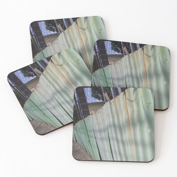 Item preview, Rusty Metallic Fence designed and sold by ROSE ANN BANILAR.