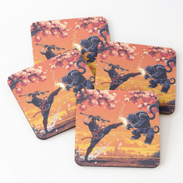 Item preview, Famicom Samurai Disk Fighter - Retro Pixel Art Print designed and sold by ThePixelArchive.