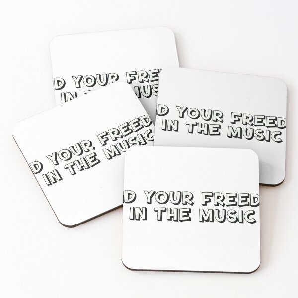 Item preview, FIND YOUR FREEDOM IN THE MUSIC designed and sold by nickydowlo.