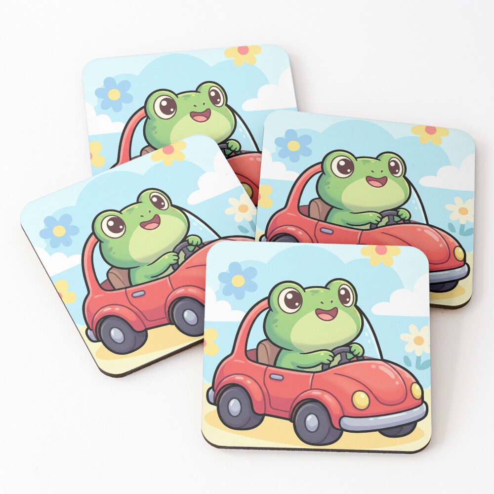 Item preview, Coasters (Set of 4) designed and sold by OffBeatLab.