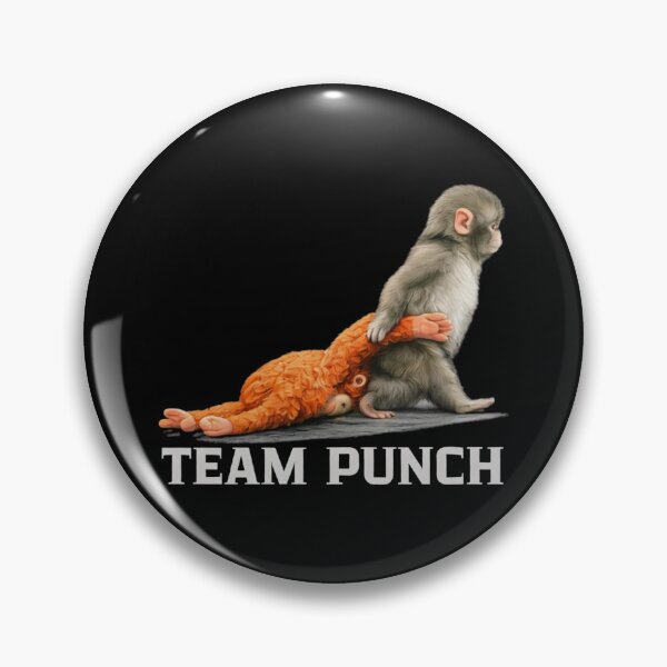 Item preview, Team Punch, Punch the monkey - Baby Monkey Holding Plush Toy, Monkey Punch  designed and sold by MD-Over.