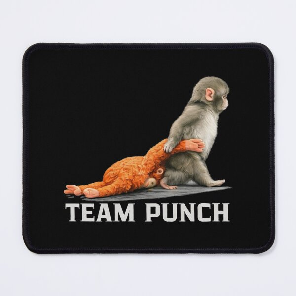 Item preview, Team Punch, Punch the monkey - Baby Monkey Holding Plush Toy, Monkey Punch designed and sold by MD-Over.