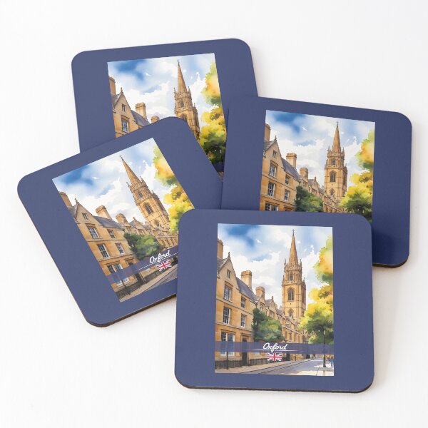 Item preview, Viajes a Oxford, Reino Unido designed and sold by Thistle-TShop.