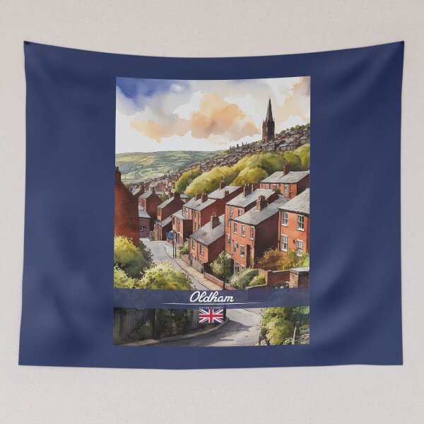 Item preview, Oldham UK Travel designed and sold by Thistle-TShop.
