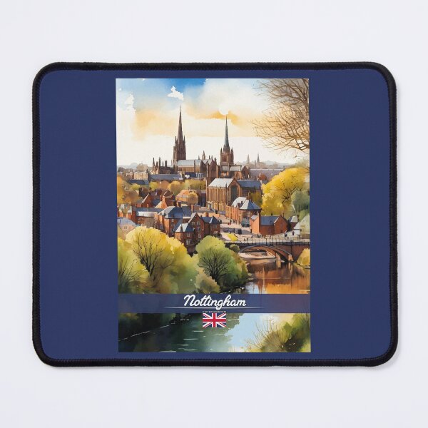 Item preview, Nottingham UK Travel designed and sold by Thistle-TShop.