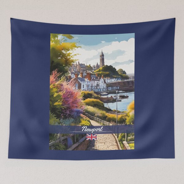 Artikelvorschau, Newport UK Reisen entworfen und verkauft von Thistle-TShop.