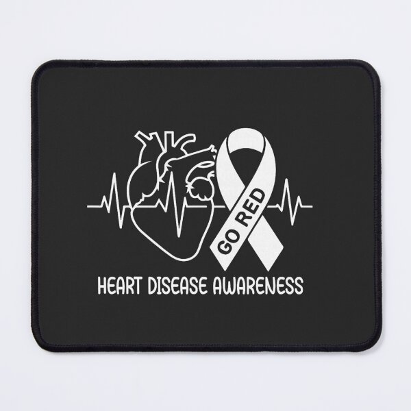 Item preview, Go Red Heart Disease Awareness February Red Ribbon Month designed and sold by FrankIsabel.
