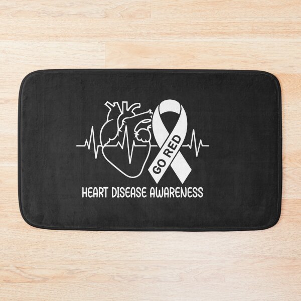 Item preview, Go Red Heart Disease Awareness February Red Ribbon Month  designed and sold by FrankIsabel.