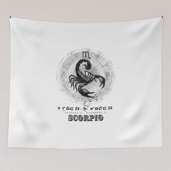 Item preview, ZODIAC SIGN - SCORPIO designed and sold by CraftsMeDesign.
