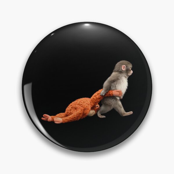 Item preview, Team Punch, Punch the monkey - Baby Monkey Holding Plush Toy, Monkey Punch  designed and sold by MD-Over.