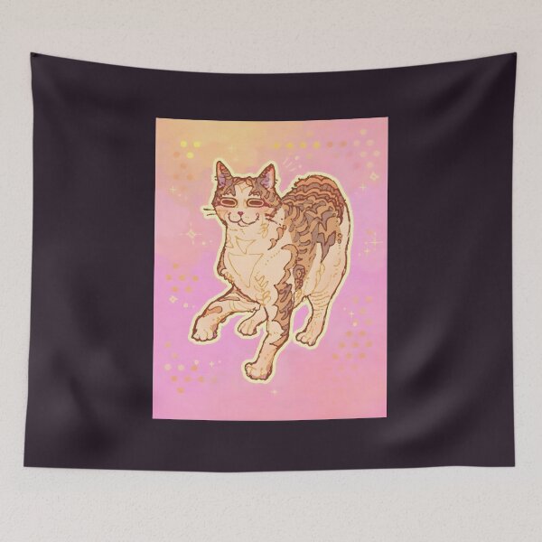 Aperçu de l'œuvre Chat tigré céleste debout créée et vendue par watanabeee.