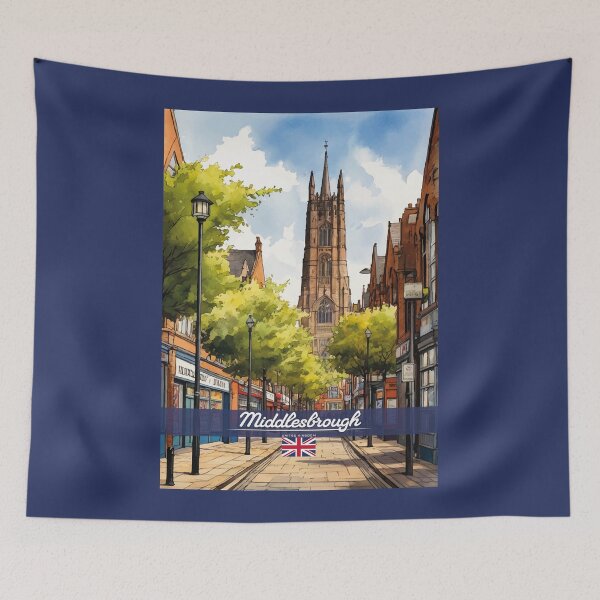 Item preview, Middlesbrough UK Travel designed and sold by Thistle-TShop.