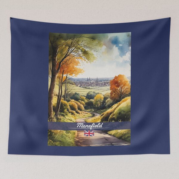Item preview, Mansfield UK Travel designed and sold by Thistle-TShop.