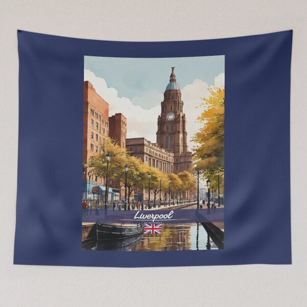 Item preview, Liverpool UK Travel designed and sold by Thistle-TShop.