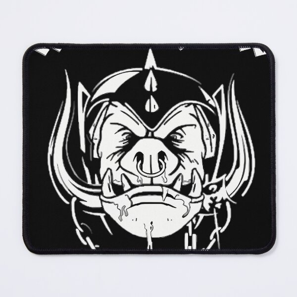 Item preview, Motor Head Snaggletooth Warpig Classic Black White designed and sold by PhilippeLeroux1.