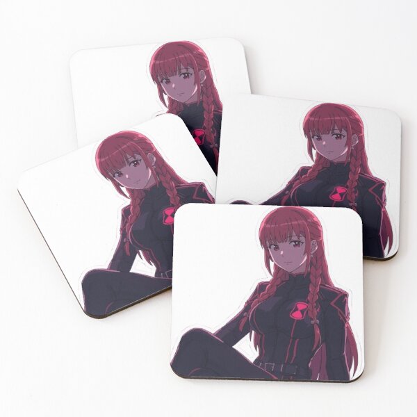 Item preview, Black Widow - Lofi Anime Girl Aesthetic designed and sold by FandomGirlPolly.