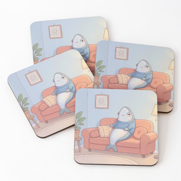 Item preview, Silly Salmon Shark designed and sold by OffBeatLab.