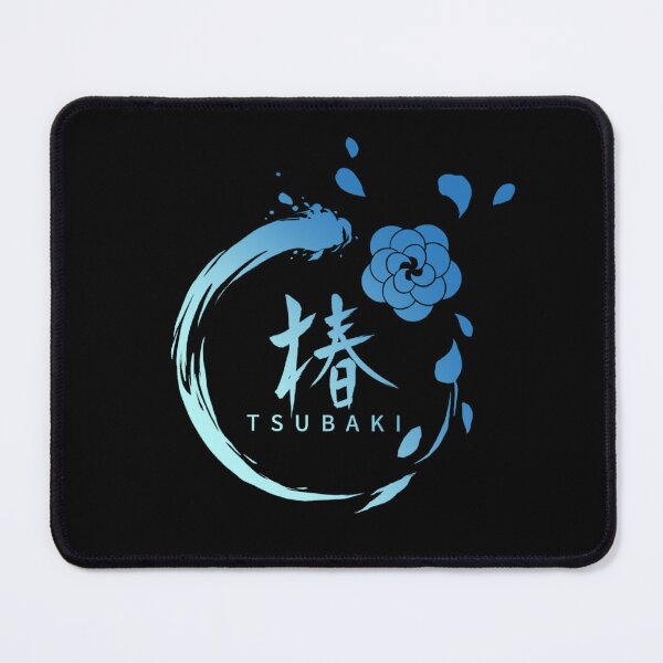 Item preview, Japanese Camellia Emblem Blue Circle designed and sold by Sanagiatelier.