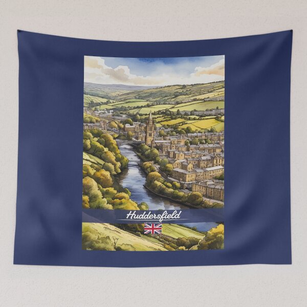 Item preview, Huddersfield UK Travel designed and sold by Thistle-TShop.