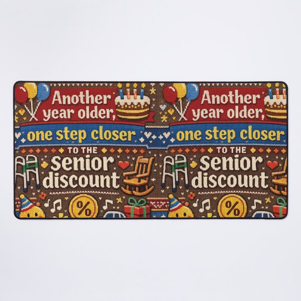 Item preview, One year closer to the senior citizen discount (funny saying) designed and sold by Mauswohn.