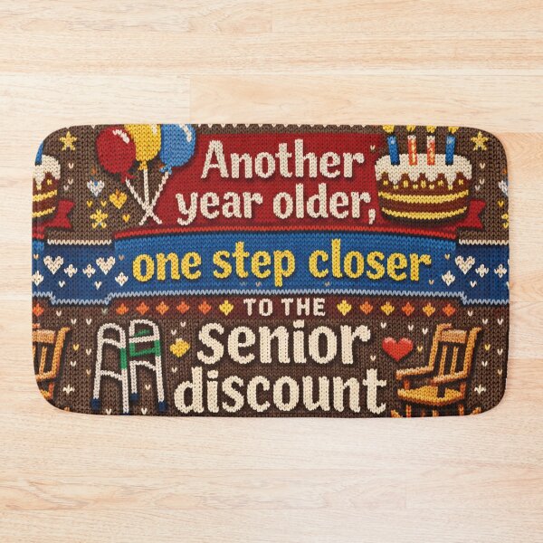 Item preview, One year closer to the senior citizen discount (funny saying) designed and sold by Mauswohn.