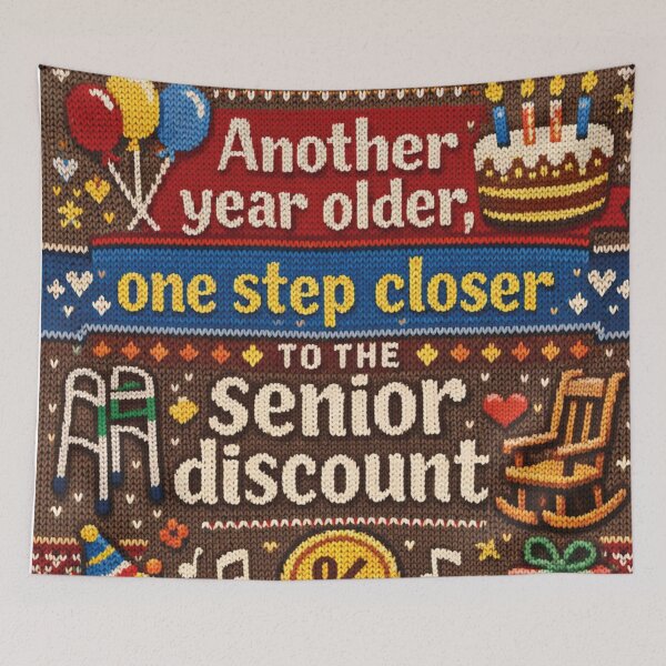 Item preview, One year closer to the senior citizen discount (funny saying) designed and sold by Mauswohn.