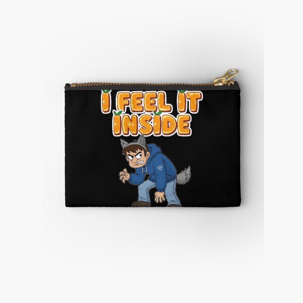 Item preview, I Feel It Inside - Angry Wolf Boy & Orange Citrus Typography designed and sold by OVXIO.