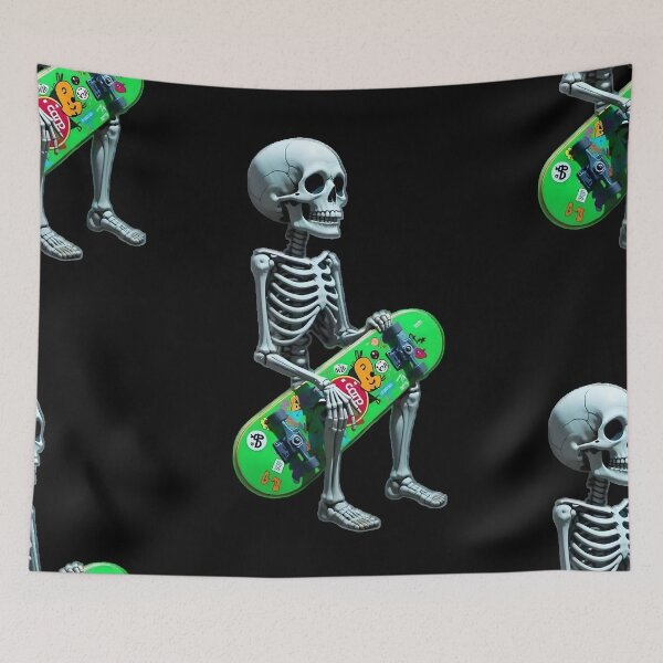 Item preview, Skating Skeleton designed and sold by Joshuasanga76a.