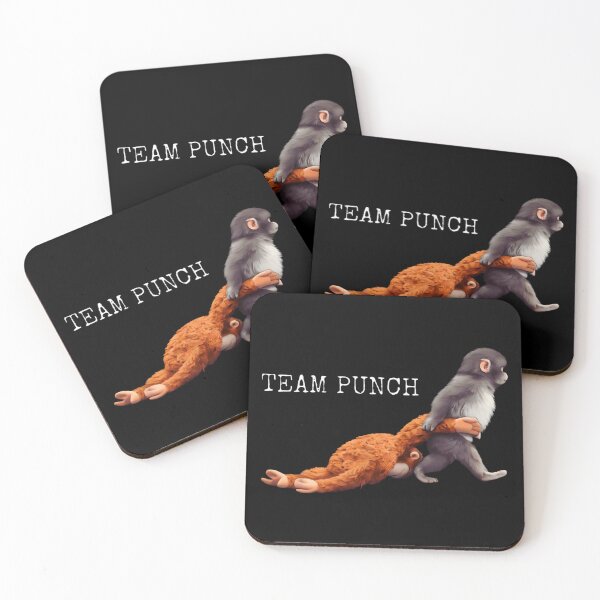 Item preview, Team Punch, Punch the monkey - Baby Monkey Holding Plush Toy, Monkey Punch  designed and sold by MD-Over.