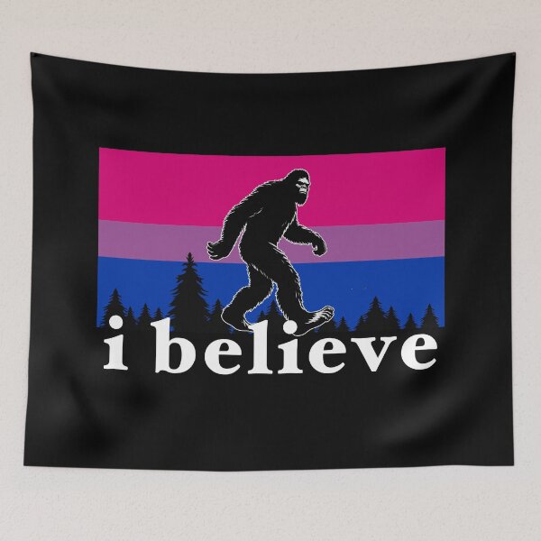 Item preview, I bi-lieve in bigfoot designed and sold by Let me be Perfectly Queer.