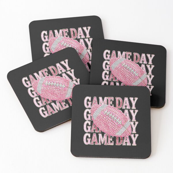 Item preview, Pink Sparkle Game Day Football Mom Team Girls Women Black  designed and sold by FrankIsabel.