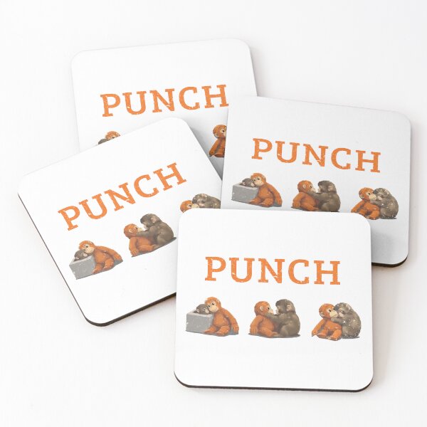 Item preview, Team Punch, Punch the monkey - Baby Monkey Holding Plush Toy, Monkey Punch  designed and sold by MD-Over.