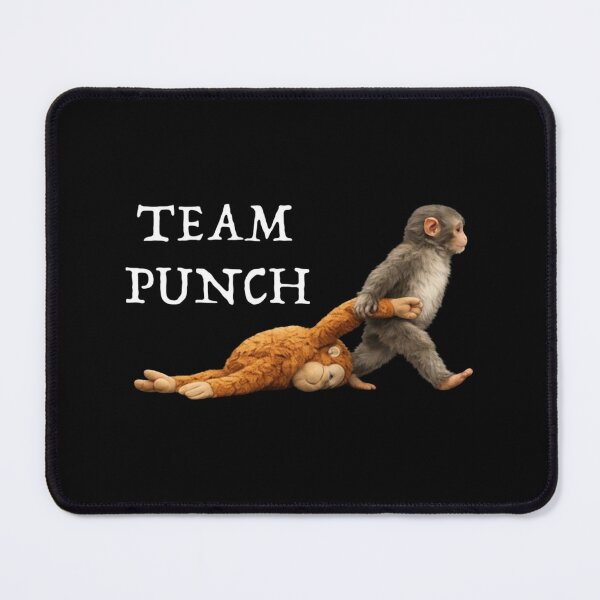 Item preview, Team Punch, Punch the monkey - Baby Monkey Holding Plush Toy, Monkey Punch  designed and sold by MD-Over.