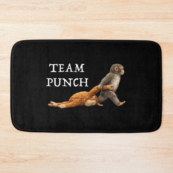 Item preview, Team Punch, Punch the monkey - Baby Monkey Holding Plush Toy, Monkey Punch  designed and sold by MD-Over.