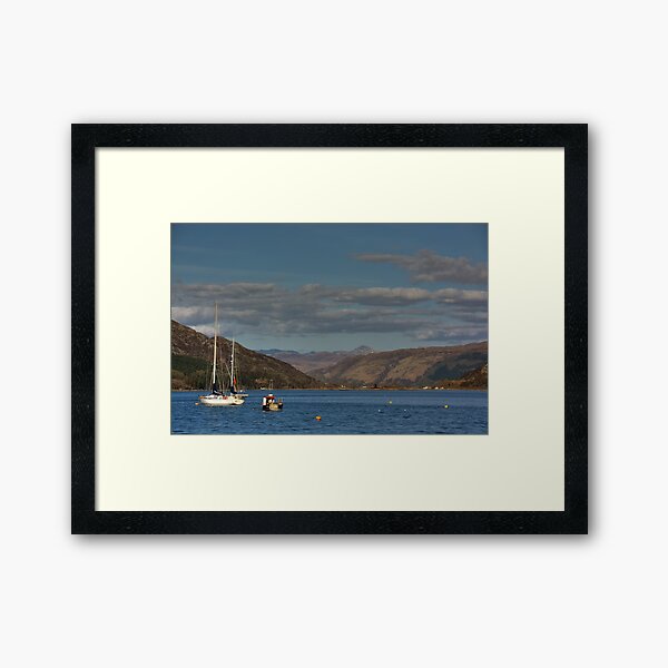 Plockton Bay, Scotland Framed Art Print