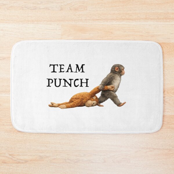 Item preview, Team Punch, Punch the monkey - Baby Monkey Holding Plush Toy, Monkey Punch, Punch Monkey designed and sold by MD-Over.