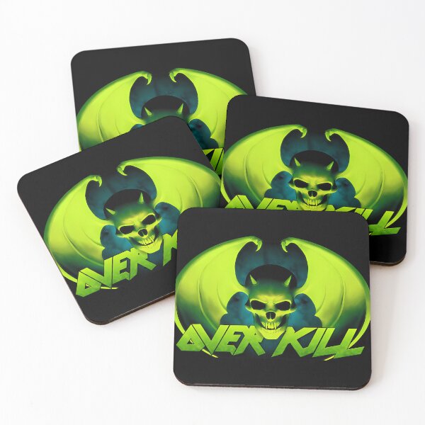 Item preview, Overkill Band Logo Qqrcharacters 9 designed and sold by BernardRousset.